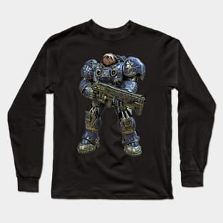 Sloth space commando Long Sleeve T-Shirt